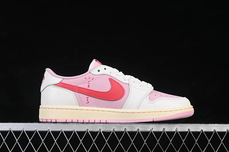 All categories Air Jordan Jordan series basketball shoes Air Jordan 1 Low foreign trade version Travis Scott x Air Jordan 1 Low OG AJ1 Joe 1 joint undercut IQ7604-101